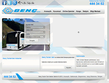 Tablet Screenshot of gencturizm.com.tr